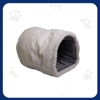 Pawfect Essentials™ Cat Plush Sleep Sack (Gray)