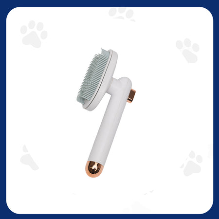 Pawfect Essentials™ FlexiGroom 90° – Rotating Head Deshedding Comb for Cats & Dogs