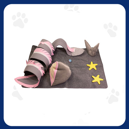 Pawfect Essentials™ Shark Ocean Scene Cat Mat Portable Playset