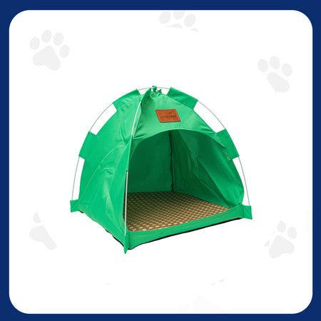 Pawfect Essentials™ Outdoor Pet Tent Portable Shade L (Green)