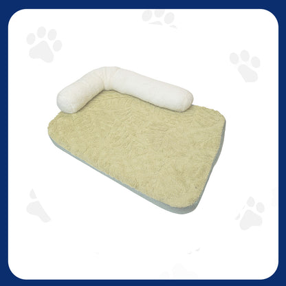 Pawfect Essentials™ Cozy Plush Green Pet Bed (XL)
