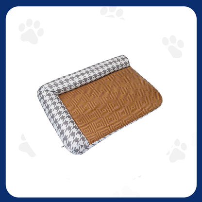 Pawfect Essentials™ Medium Pet Cooling Mat (Gray) Houndstooth