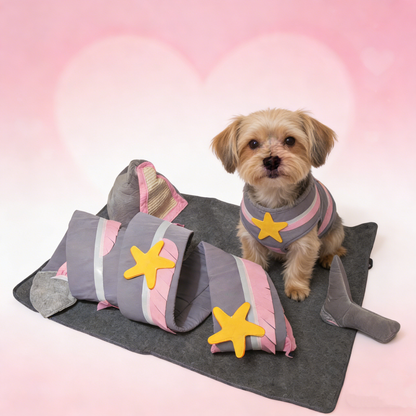 Pawfect Essentials™ Shark Ocean Scene Cat Mat Portable Playset