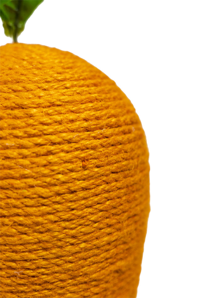 Pawfect Essentials™ Sisal Carrot Cat Scratch Post Tree Toy (M)