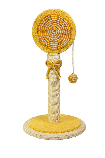 Pawfect Essentials™ Lollipop Cat Scratching Post Tree Sissal Rope