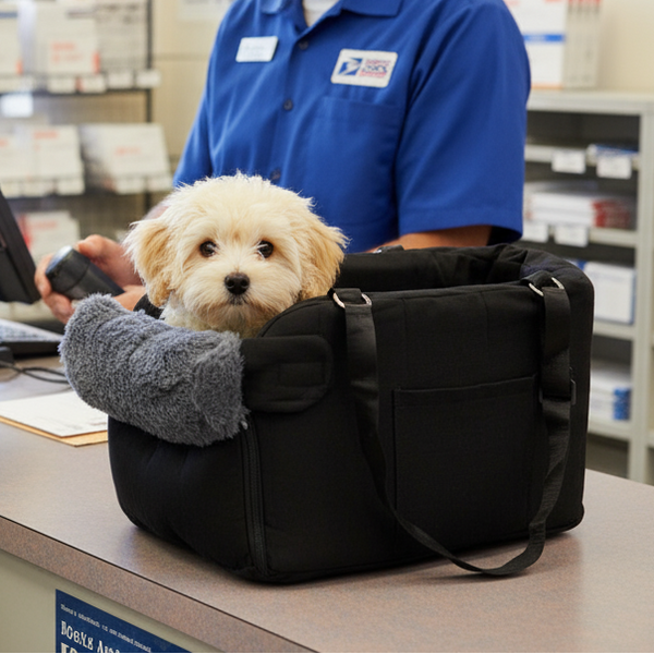 Pawfect Essentials™ Fleece Lined Pet Carrier Shoulder Bag