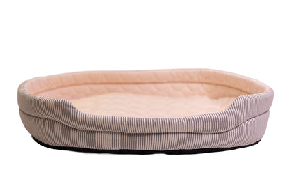 Pawfect Essentials™ Light Pink & Gray Cat/Small Dog Bed (M)