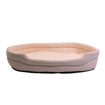 Pawfect Essentials™ Light Pink & Gray Cat/Small Dog Bed (L)