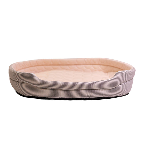 Pawfect Essentials™ Light Pink & Gray Cat/Small Dog Bed (L)