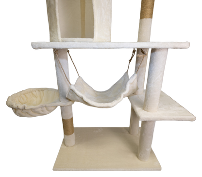 Pawfect Essentials™ Light Beige Plush Cat Tree