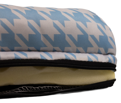 Pawfect Essentials™ Large Pet Cooling Mat (Blue) Houndstooth