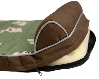 Pawfect Essentials™ Cute Critters Pet Bed Nap Mat for Cats & Dogs (M)