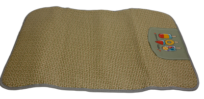 Pawfect Essentials™ Gray Woven Pattern Pet Cooling Mat Cat Dog (M)