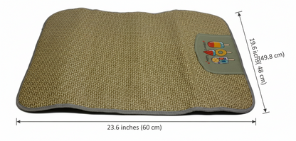 Pawfect Essentials™ Gray Woven Pattern Pet Cooling Mat Cat Dog (M)