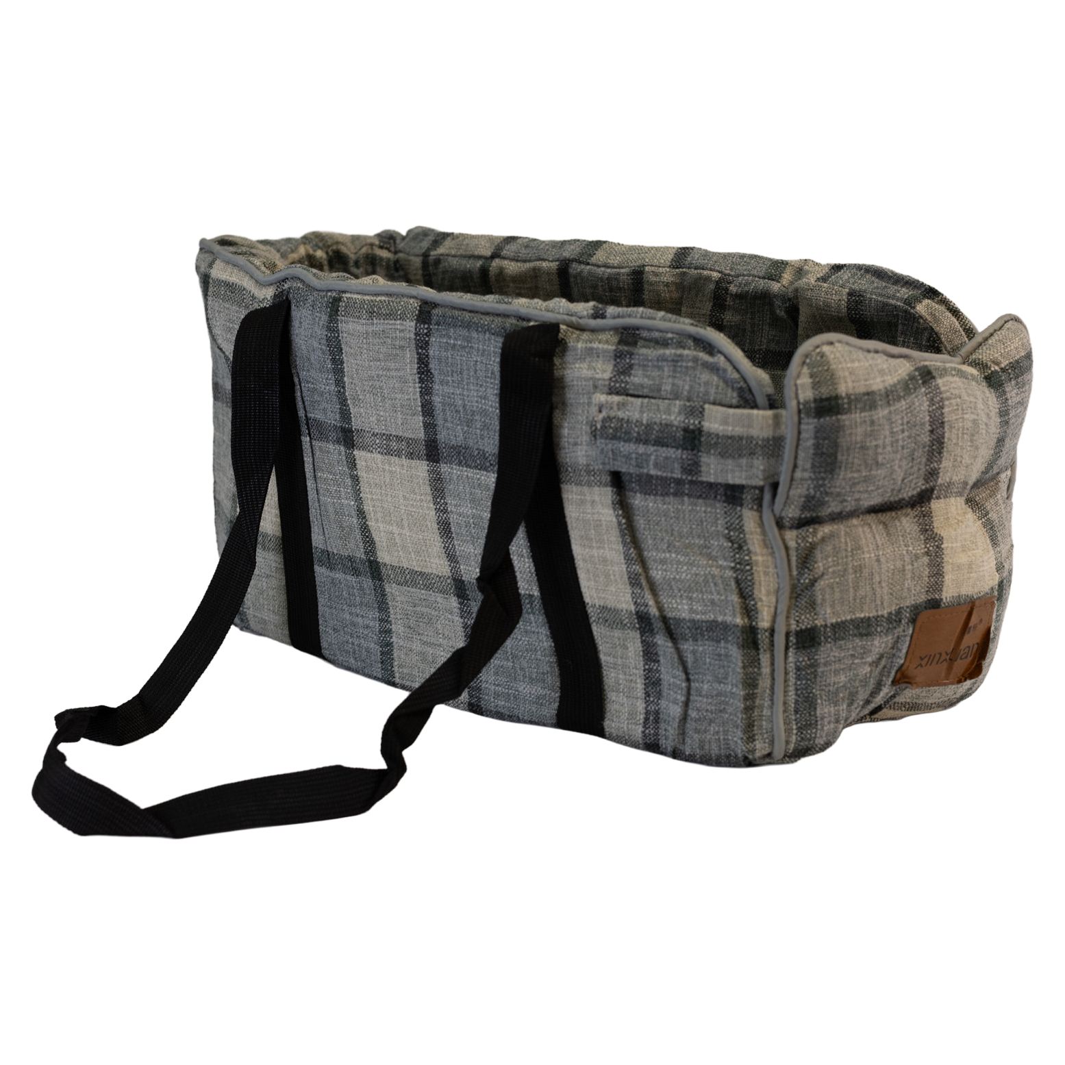 Pawfect Essentials™ Plaid Small Dog/Cat Carrier Bag Portable Lounger