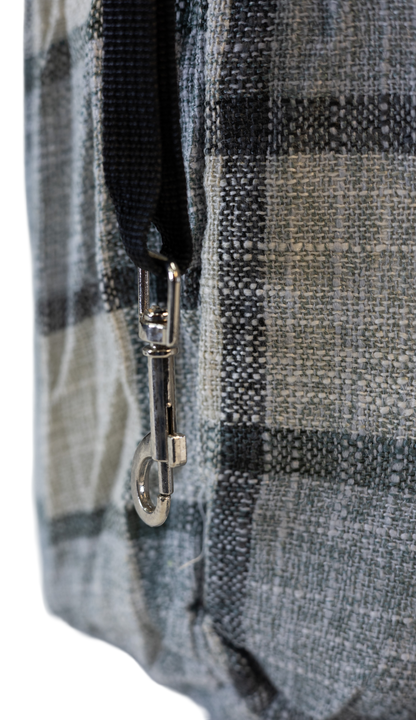 Pawfect Essentials™ Plaid Small Dog/Cat Carrier Bag Portable Lounger