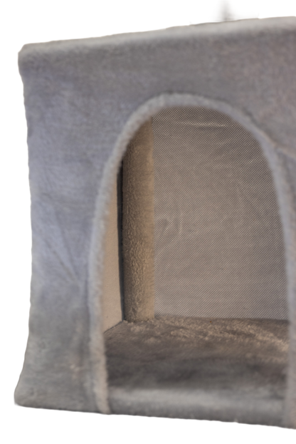 Pawfect Essentials™ Beige/Light Gray Plush Cat Tree