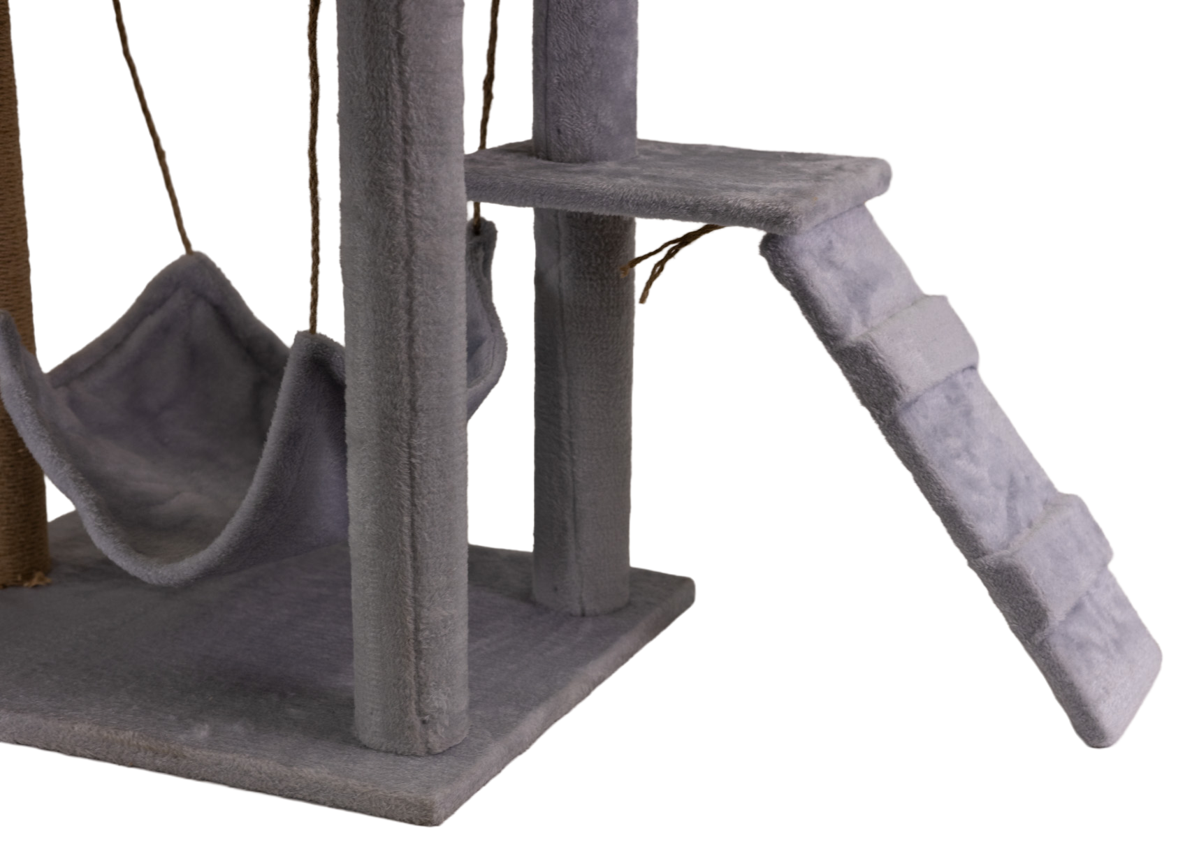 Pawfect Essentials™ Beige/Light Gray Plush Cat Tree