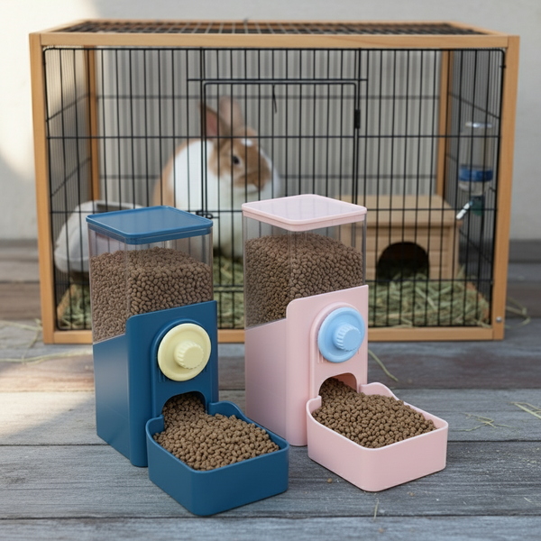 Pawfect Essentials™ Color-Box Hanging Cage Feeder Dispenser