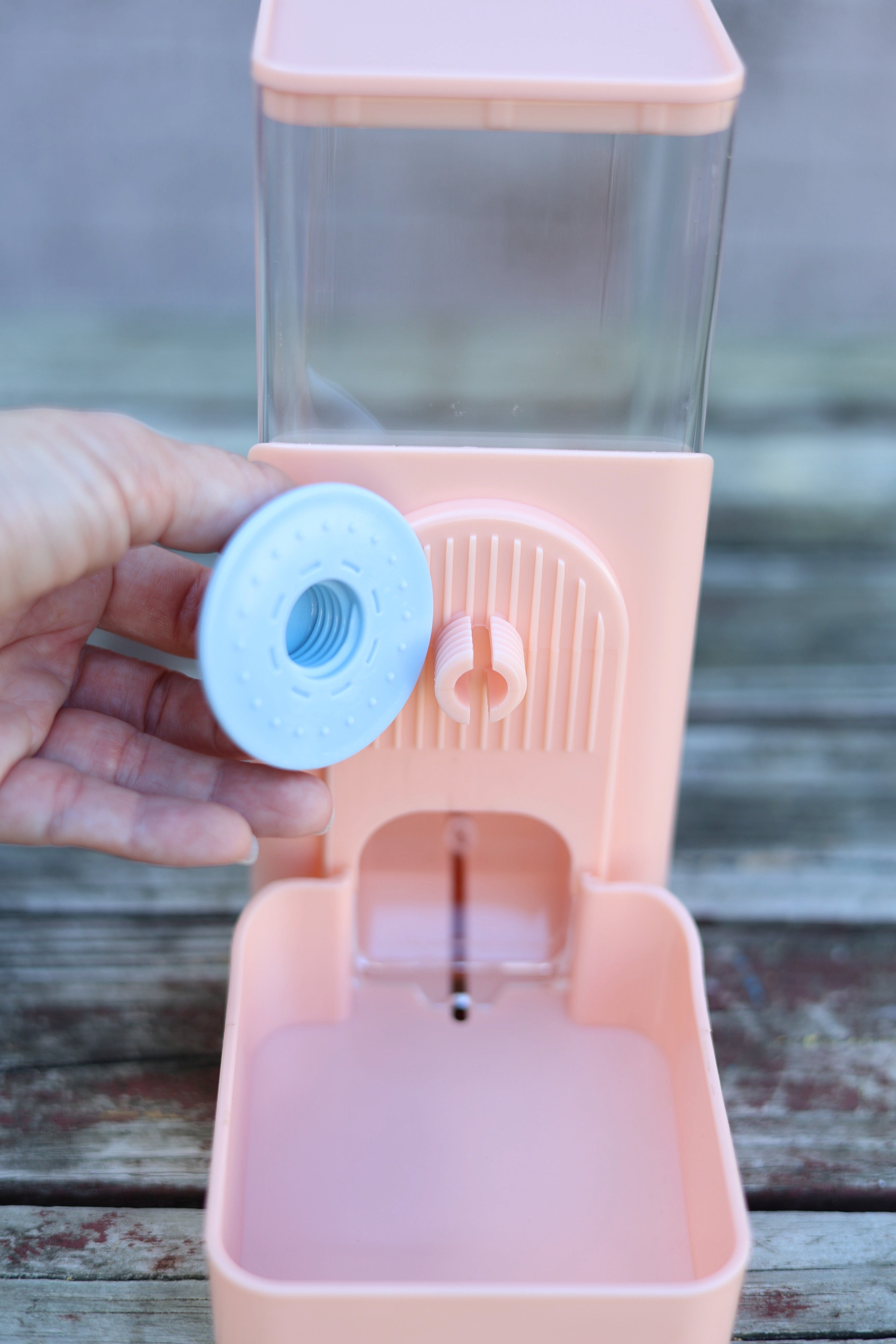 Pawfect Essentials™ Color-Box Hanging Cage Feeder Dispenser