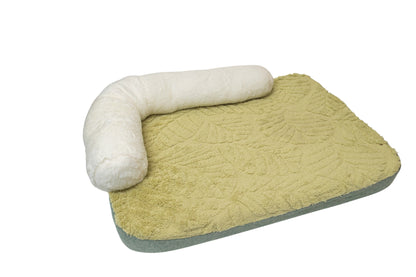 Pawfect Essentials™ Cozy Plush Green Pet Bed (XL)
