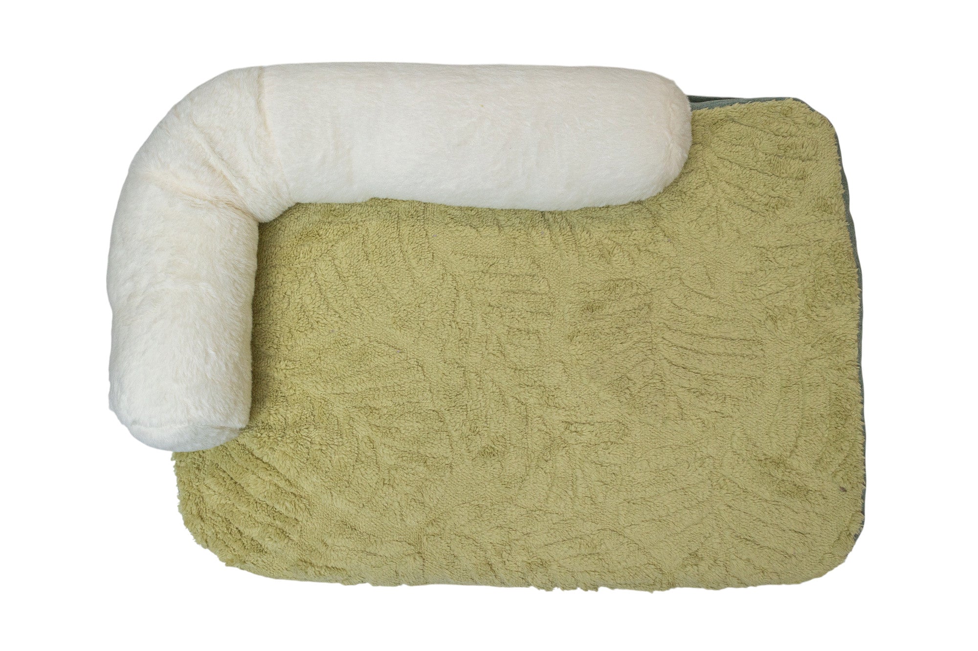 Pawfect Essentials™ Cozy Plush Green Pet Bed (XL)