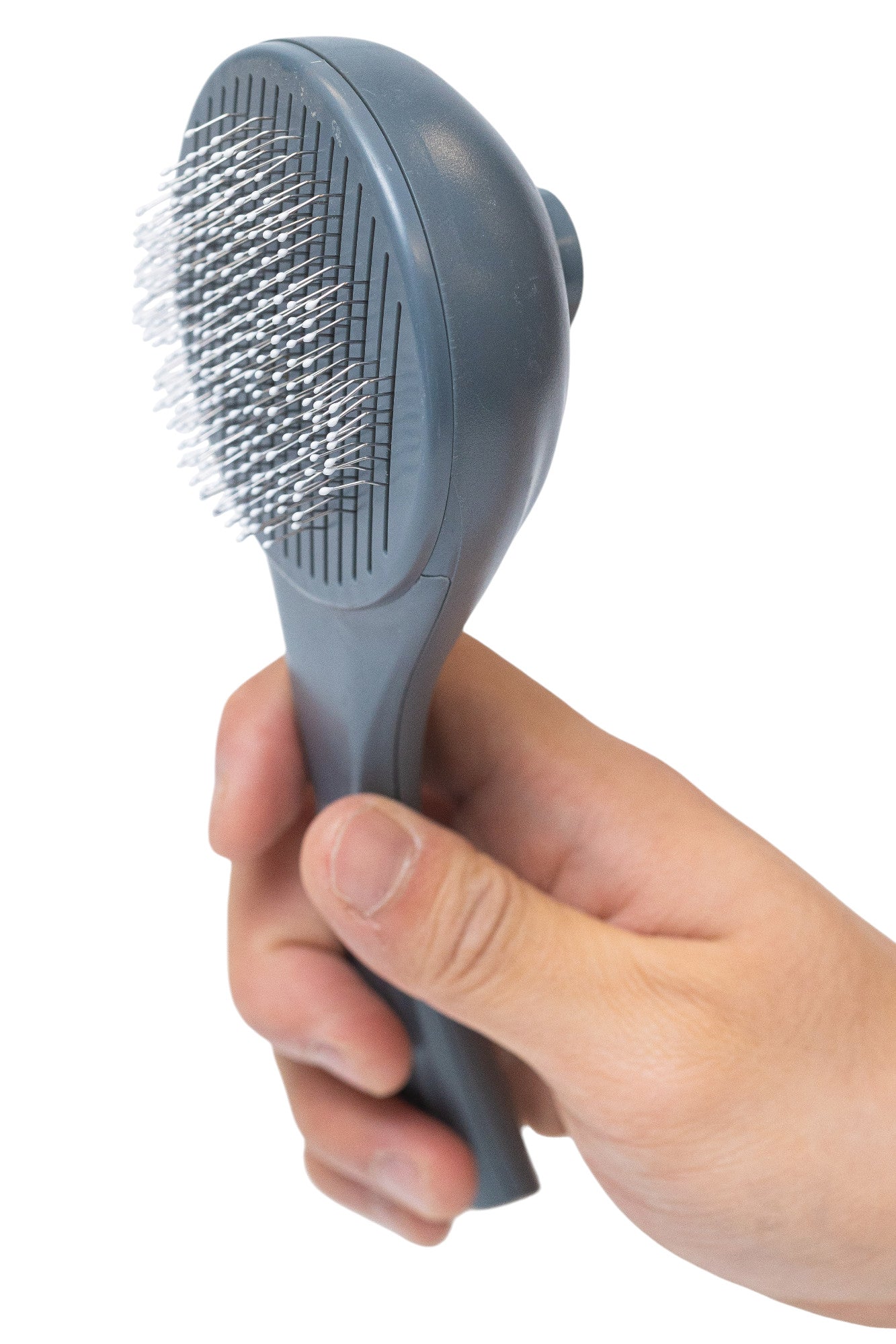 Easy Push & Release Deshedding Comb Brush for Cats & Dogs