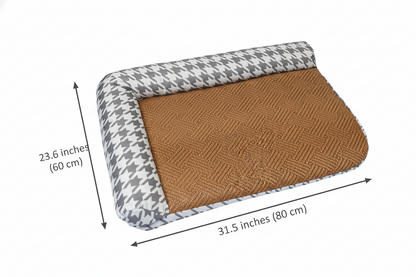 Pawfect Essentials™ Medium Pet Cooling Mat (Gray) Houndstooth