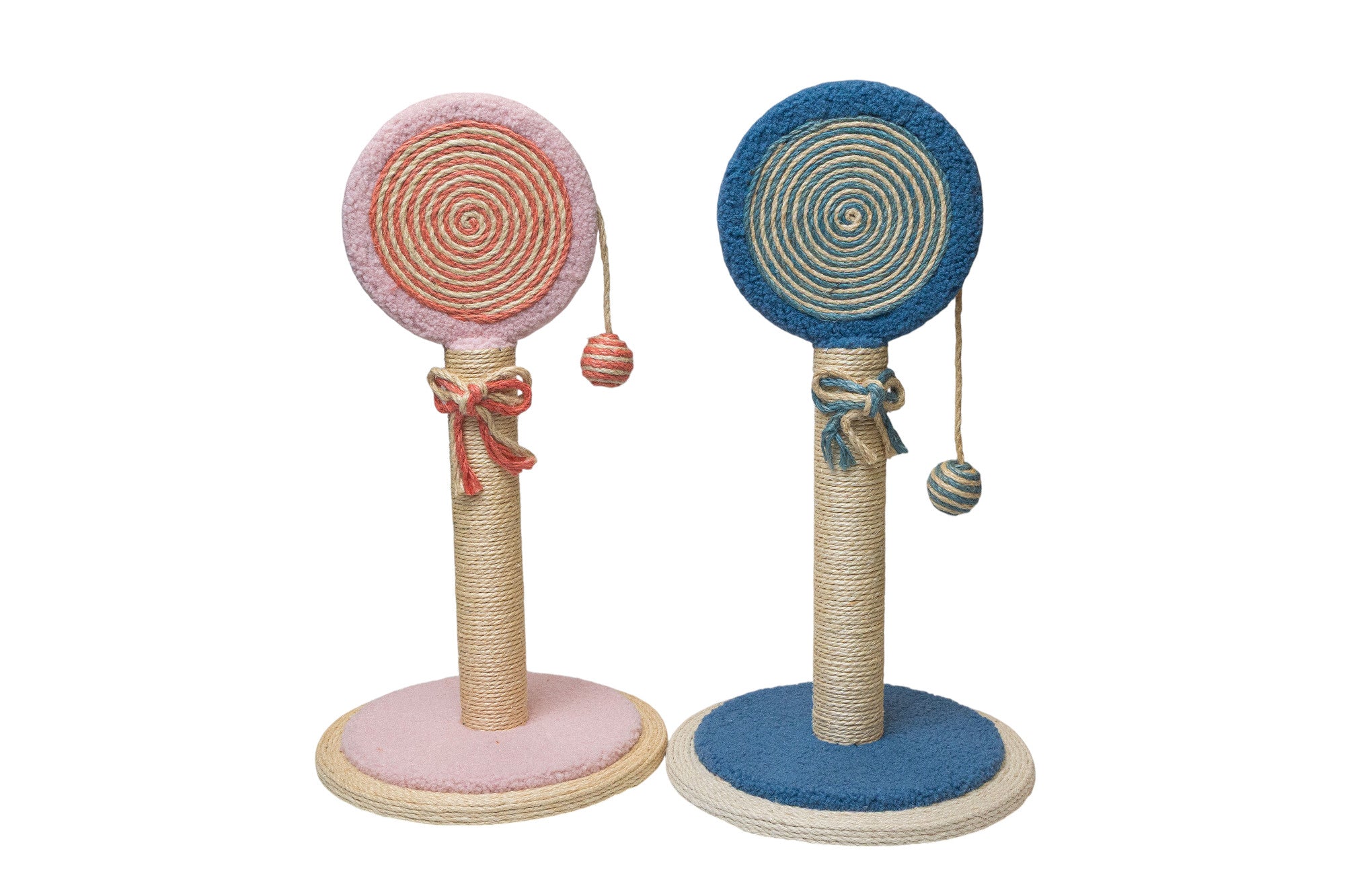 Pawfect Essentials™ Lollipop Cat Scratching Post Tree Sissal Rope