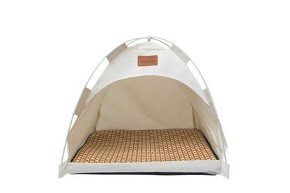 Pawfect Essentials™ Outdoor Pet Tent Portable Shade M (Green)