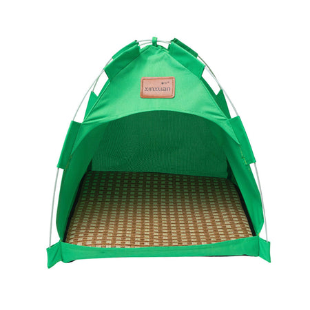 Pawfect Essentials™ Outdoor Pet Tent Portable Shade M (Green)