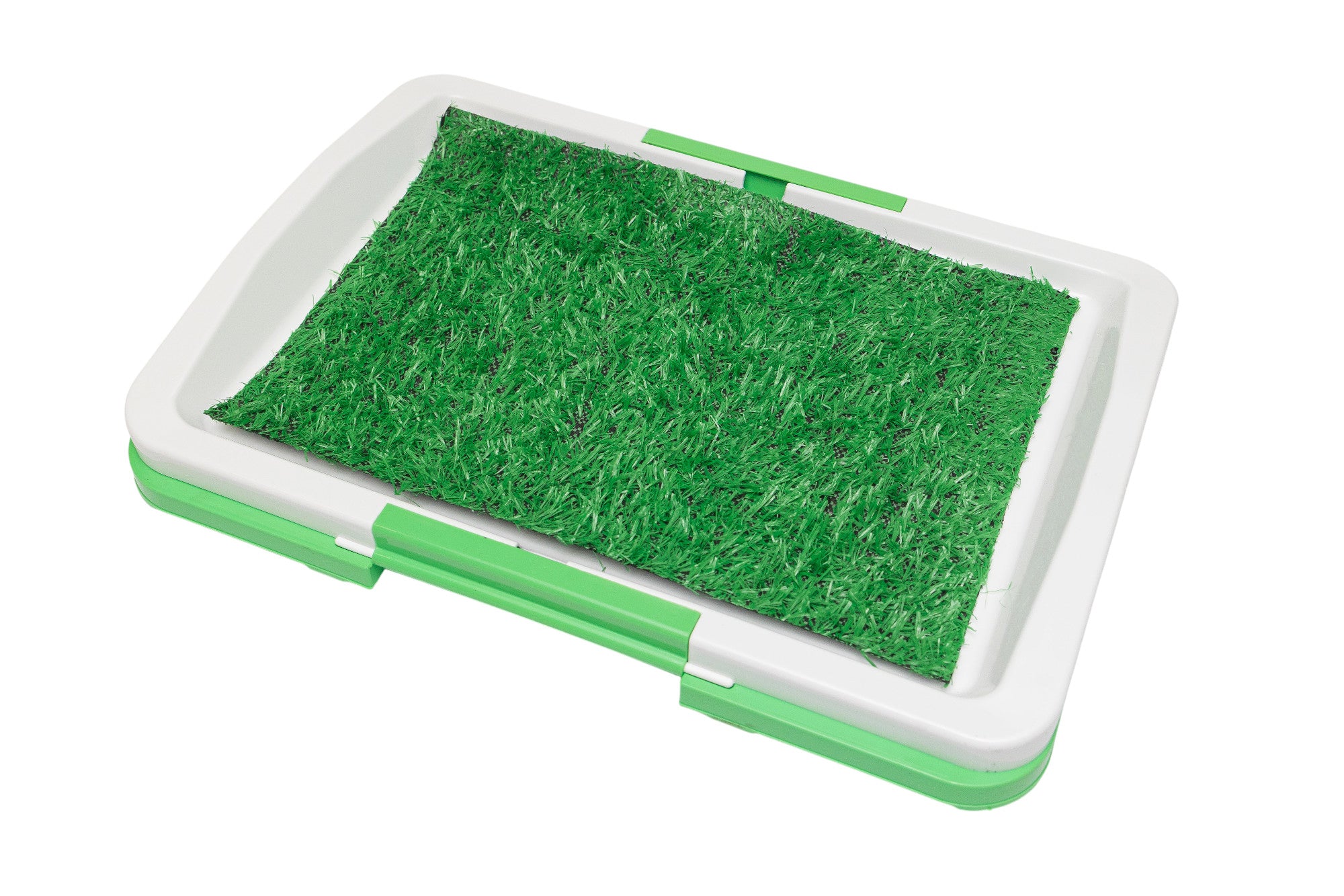 Pawfect Essentials™ TurfTrainer Indoor Dog Potty Pad with Drainage & Realistic Grass Feel (S)