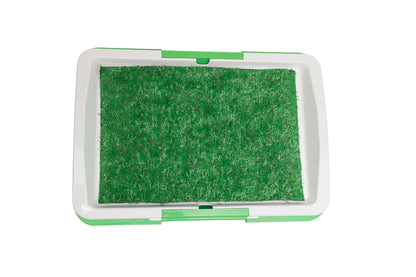 Pawfect Essentials™ TurfTrainer Indoor Dog Potty Pad with Drainage & Realistic Grass Feel