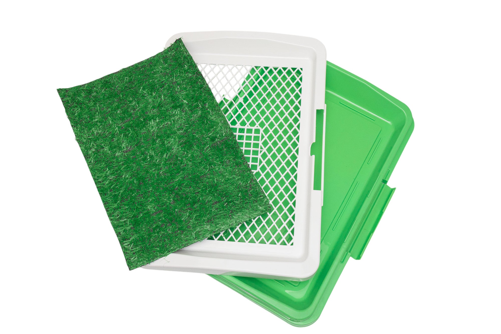 Pawfect Essentials™ TurfTrainer Indoor Dog Potty Pad with Drainage & Realistic Grass Feel (S)