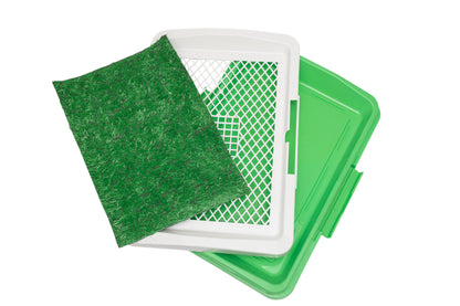 Pawfect Essentials™ TurfTrainer Indoor Dog Potty Pad with Drainage & Realistic Grass Feel