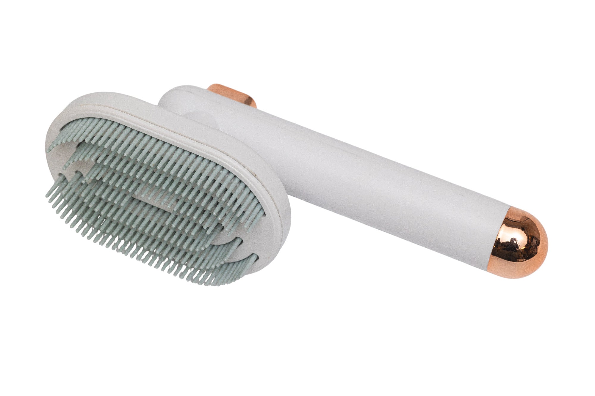 Pawfect Essentials™ FlexiGroom 90° – Rotating Head Deshedding Comb for Cats & Dogs