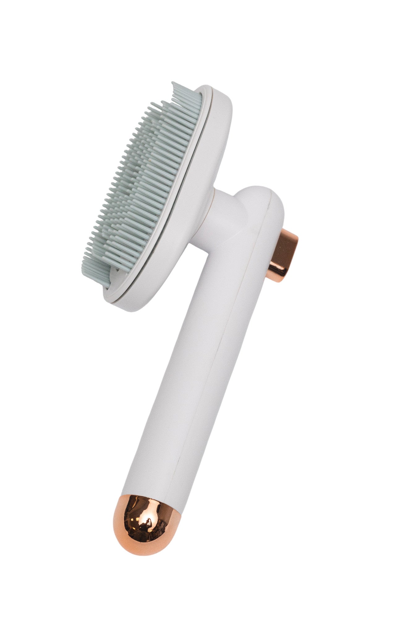 Pawfect Essentials™ FlexiGroom 90° – Rotating Head Deshedding Comb for Cats & Dogs