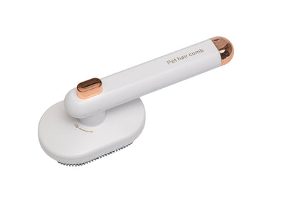 Pawfect Essentials™ FlexiGroom 90° – Rotating Head Deshedding Comb for Cats & Dogs