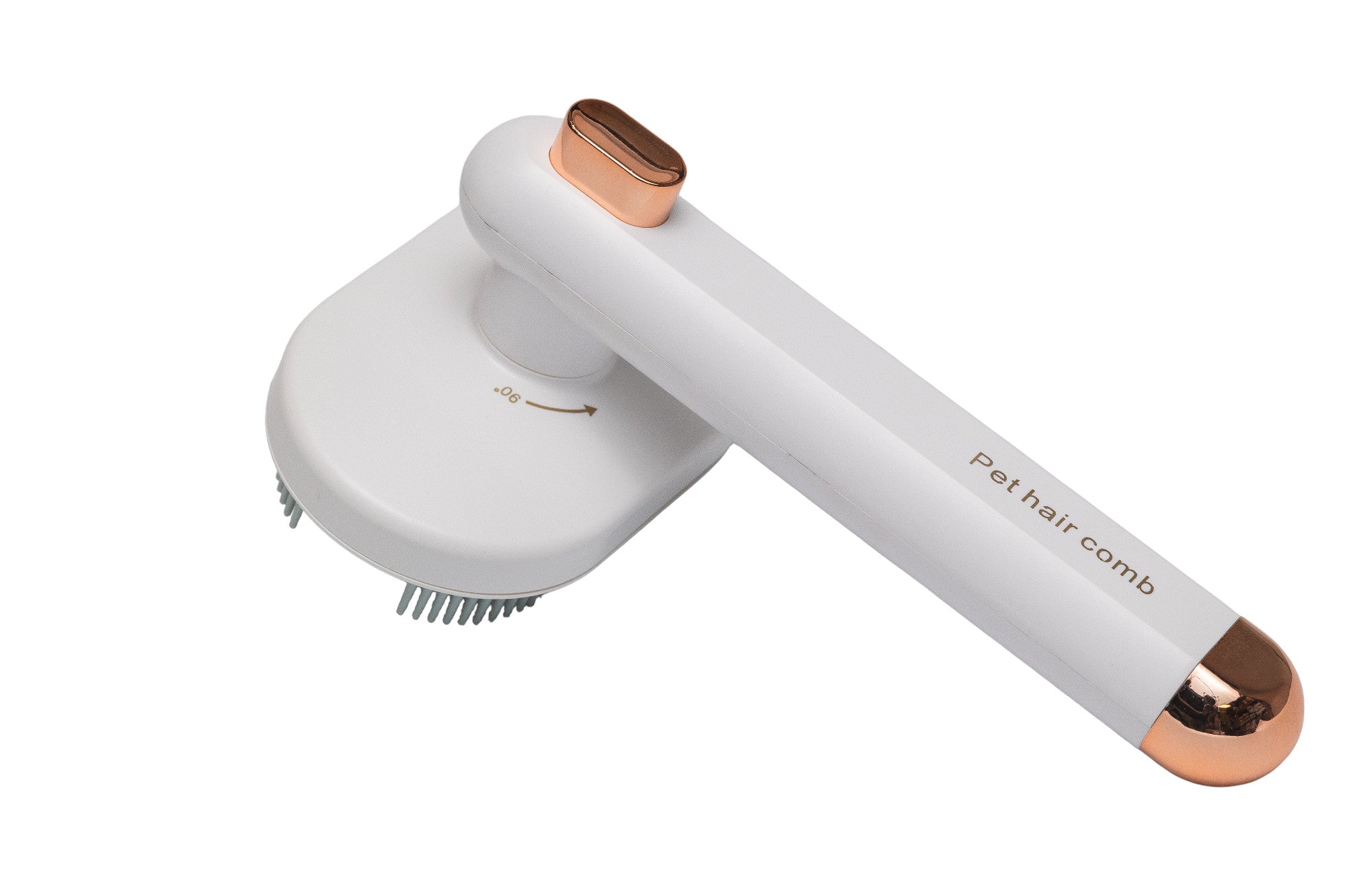 Pawfect Essentials™ FlexiGroom 90° – Rotating Head Deshedding Comb for Cats & Dogs