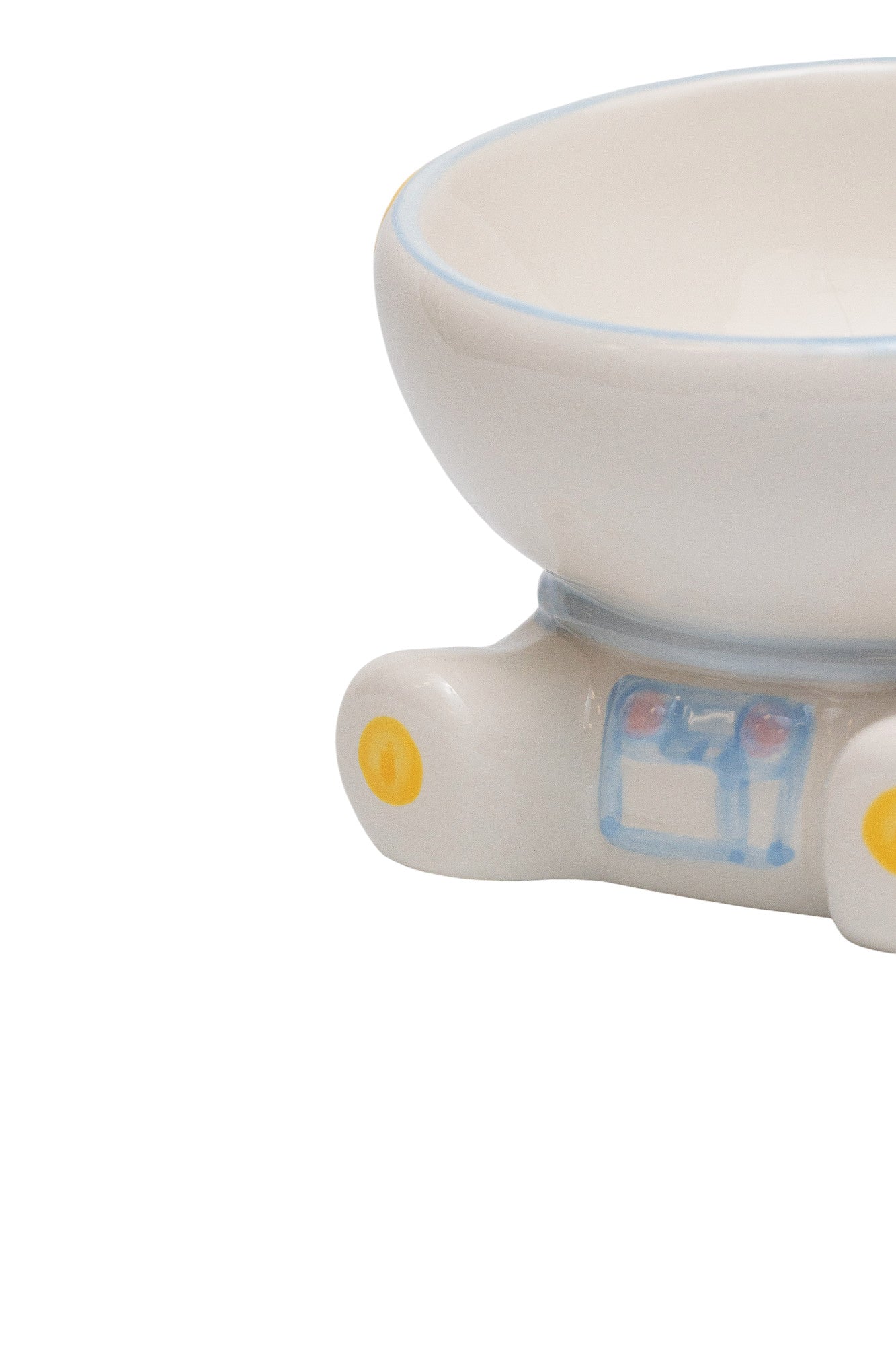 Pawfect Essentials™ AstroBites Bowl – Space-Themed Pet Feeder for Stellar Mealtimes (Blue)