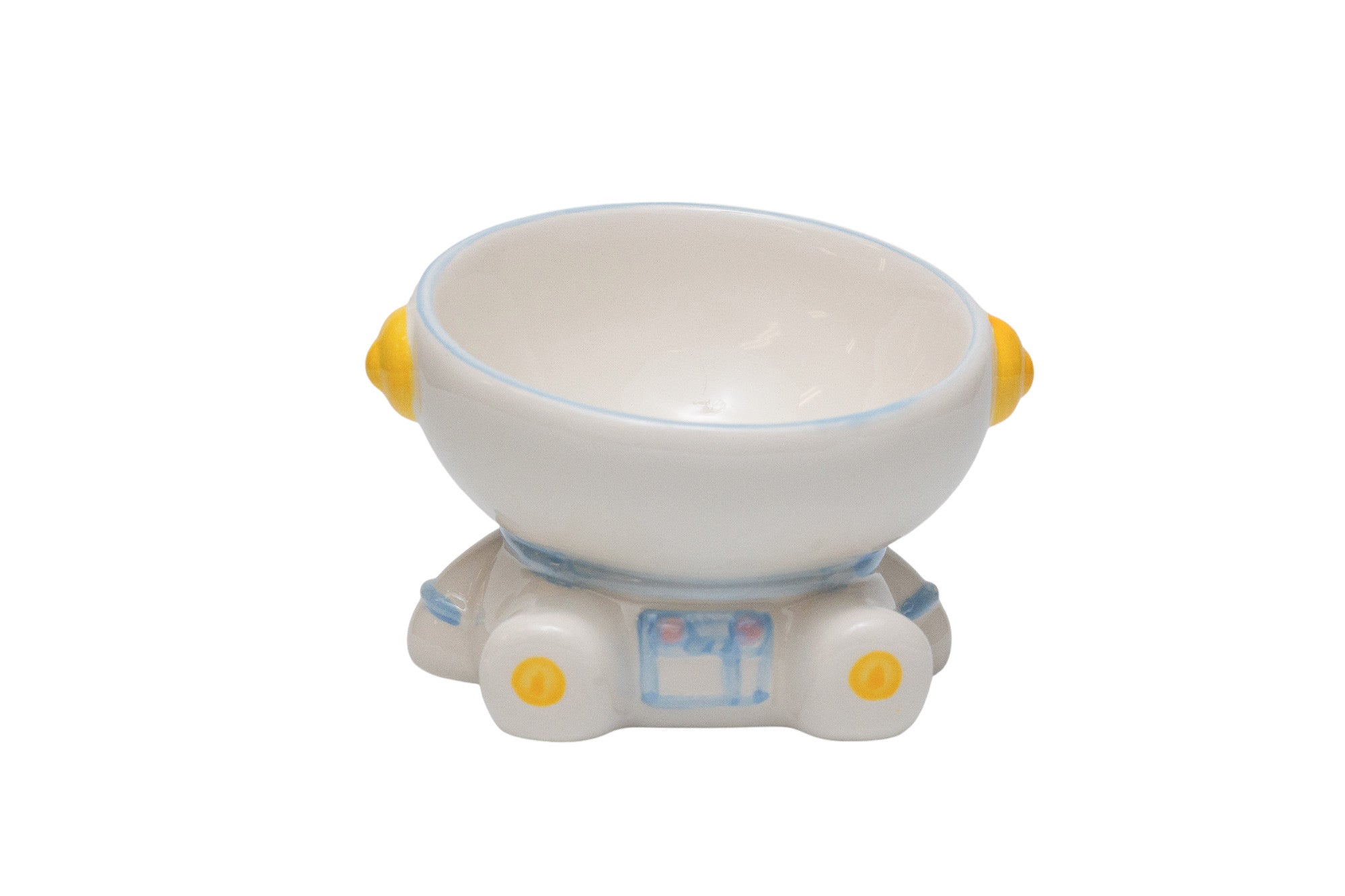 Pawfect Essentials™ AstroBites Bowl – Space-Themed Pet Feeder for Stellar Mealtimes (Blue)