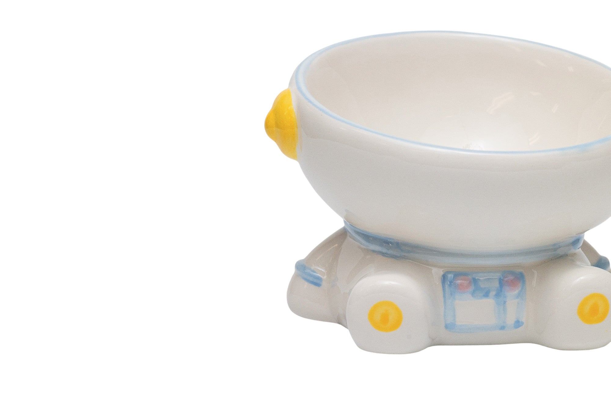 Pawfect Essentials™ AstroBites Bowl – Space-Themed Pet Feeder for Stellar Mealtimes (Blue)